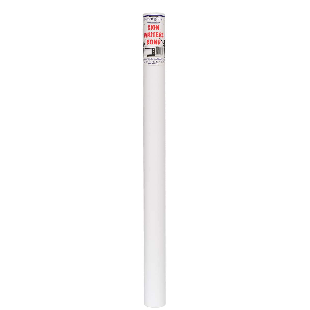 Borden & Riley® No. 30 Sign Writers Poster Bond Roll